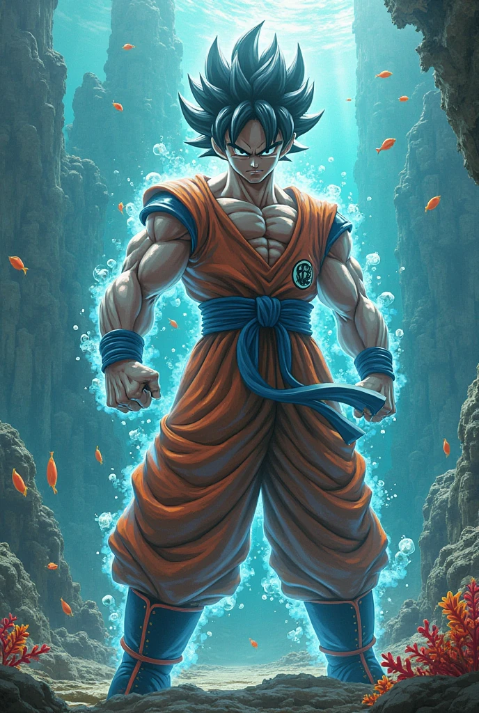 Goku pregnant with Godzilla