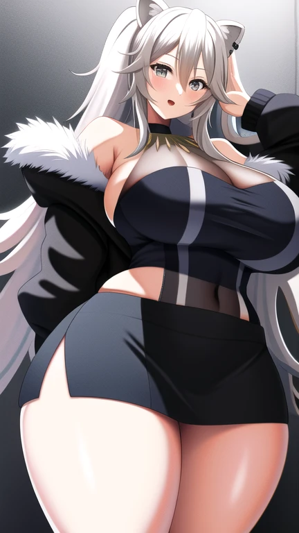 Hyper detailed image, UHD, 16k, professional photo, (Realistic photo by Merlin 7ds), professional photo, ((Goddess of beauty girl, charming, various accessories, earrings, bluish black hair, a strand of hair between her eyes)), breasts showing, flashy cleavage,
(Merlin Nanatsu no Taizai" The Seven Deadly Sins), naive, naughty, excited expression,
Merlin is portrayed as an attractive young woman. Her appearance is marked by fine and elegant features, contributing to an image of grace and sophistication. Her presence often radiates confidence and wisdom. Merlin is portrayed as an attractive young woman. Her appearance is marked by fine and elegant features, contributing to an image of grace and sophistication. Her presence often radiates confidence and wisdom. Merlin has long blue hair that is usually loose. Her eyes are an intense blue color and often reflect a calm and discerning expression. Merlin is usually seen wearing a distinctive sexy costume that shows off his erotic feminine features. Her outfit includes a long white tunic with blue and gold details with a low neckline, showing long breasts and a micro panty tucked into the puzzy, She also wears a black hooded cape and knee-high boots. mysterious and powerful aura,
open and erotic outfit showing her impressive, beautiful and perfect big breasts, ((natural long sagging breasts, natural perfect breasts, ultra-giant pointed long breasts sticking out of the cleavage)) full breasts, big body, tall, thin visible abs, curved body, curvaceous , pert ass, As a powerful sorceress, Merlin often displays magical symbols around his hands or in his spells. ((panties tucked into perfect pussy on display, pubic hair on display))), thick legs open, wet pussy, flexible body, brown boots, perfect hands and fingers, environment: dark, moonlit night,, (great lighting) ( pussy, pornography, pubic hair), ((wet pink transparent panties, pubic hair))