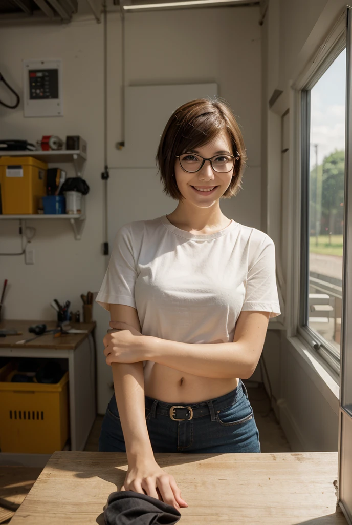 ((masterpiece:2.0, best quality)), ((ultra high res)), (photo realistic:1.4),(view from front:1.1),(cooking),(vegetables),(meat),
NSFW,(photo of beautiful mature girl),(Japanese milf),jukujo,(cooking at the kitchen),(in kitchen),(aged body),(35-years-old:1.2),(completely nude:1.3),pale nipples,huge pale Areola,(hairy pussy),camel toe,large hip, cute face,(seductive smile:1.2),fine lines and wrinkles,(brown very short bobcut with swept bangs) ,(oiled skin),
(realistic:1.2),detailed face,sexy, unity 8k wallpaper, best quality,detailed face, masterpiece, Glasses,