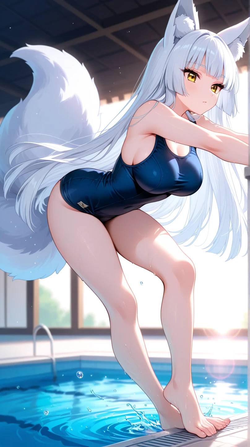 (masterpiece, highest quality:1.2), 1 girl, alone,Are standing_Split,
long hair,Bunny Girl