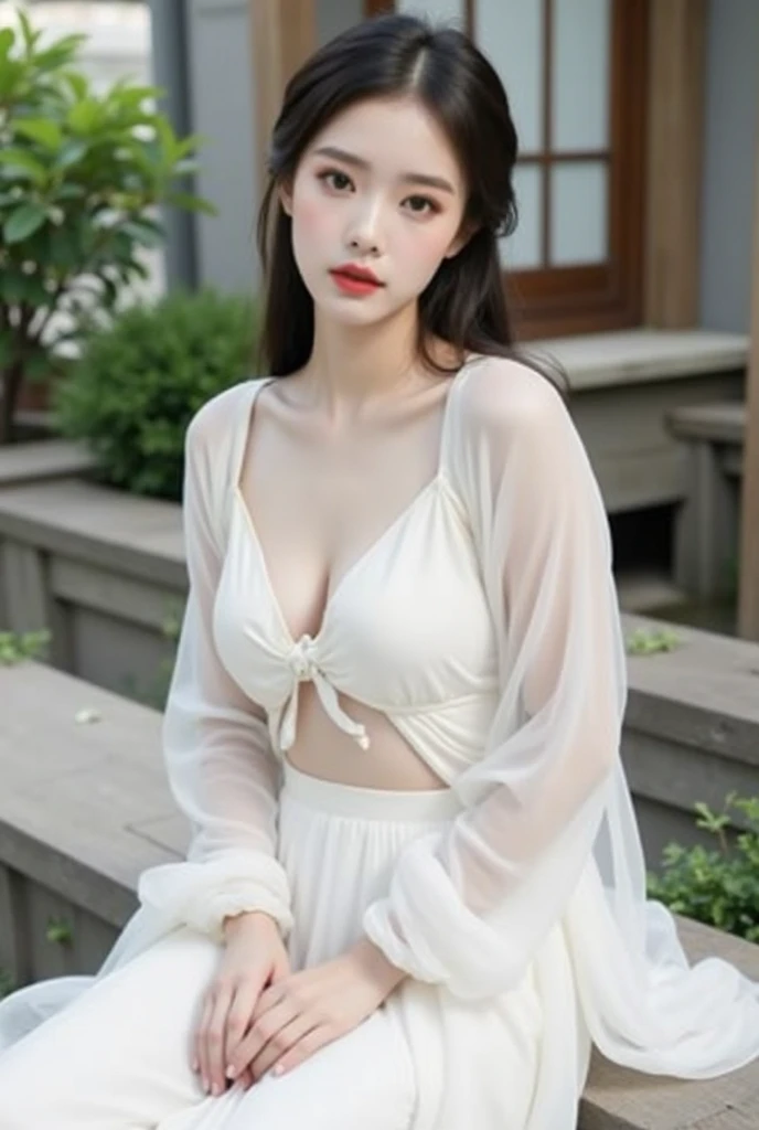 baggy clothes、show me your shoulders、see through 홀터넥이 부러진 가운을 입는 방법、Decorated with intricate patterns and bright colors、Transparent material that makes your skin shine、wet 얇은 천과 transparent skin로 가운을 입은 매혹적인 여성의 예술적 묘사, 꽃무늬와 환상적인 패턴이 흐르는 듯한 실크같은 전통 see through 스킨。she의 드레스는 she의 곡선을 우아하게 감싸줍니다..、she의 매력적인 실루엣을 강조합니다..。she&#39;A night of soft fireworks、dynamic pose、sexy 포즈、Take in the soft moonlight。scene、Added mystery and sensuality、It gives off a dreamy atmosphere..。The image style is、It is a mixture of watercolor and digital illustration techniques..、It gives you a feeling of delicate beauty and charm....。Soft moonlight lighting、she의 매혹적인 얼굴에 부드러운 하이라이트와 그림자를 드리워보세요.。dynamic pose、bold pose、the hand is somewhere、see through、show through、sexy、wet hair、wet、cherry아래 꽃잎、Cherry Blossom、cherry、sakura blizzard、buried、transparent skin、wet clothes、pulling the chest、translucent clothes、sleep、