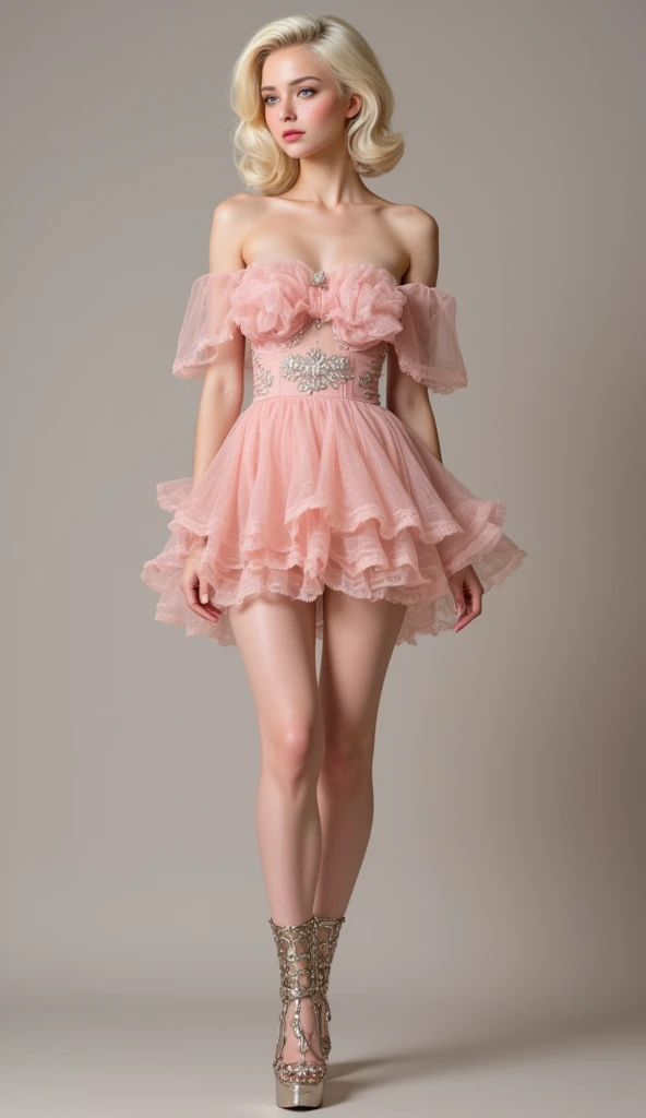 "Create a stunning fashion game character with a face that matches the body perfectly. Emphasize beauty, high quality, high resolution, and a fashion model aesthetic, Cartoon style, fashion game character, fashion 2d game, fashion style game, 2d fashion game, 2d game, 2d character, pink prom dress, beautiful dress, Pink dress, prom dress, pink dress."