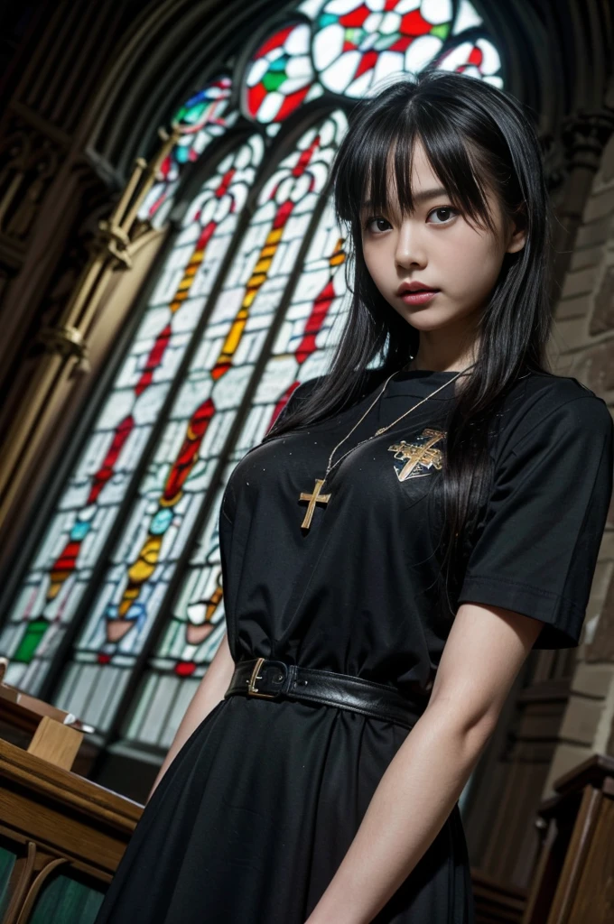 award winning art, dynamic, awe inspiring, girl, hands in prayer, sleek fingers