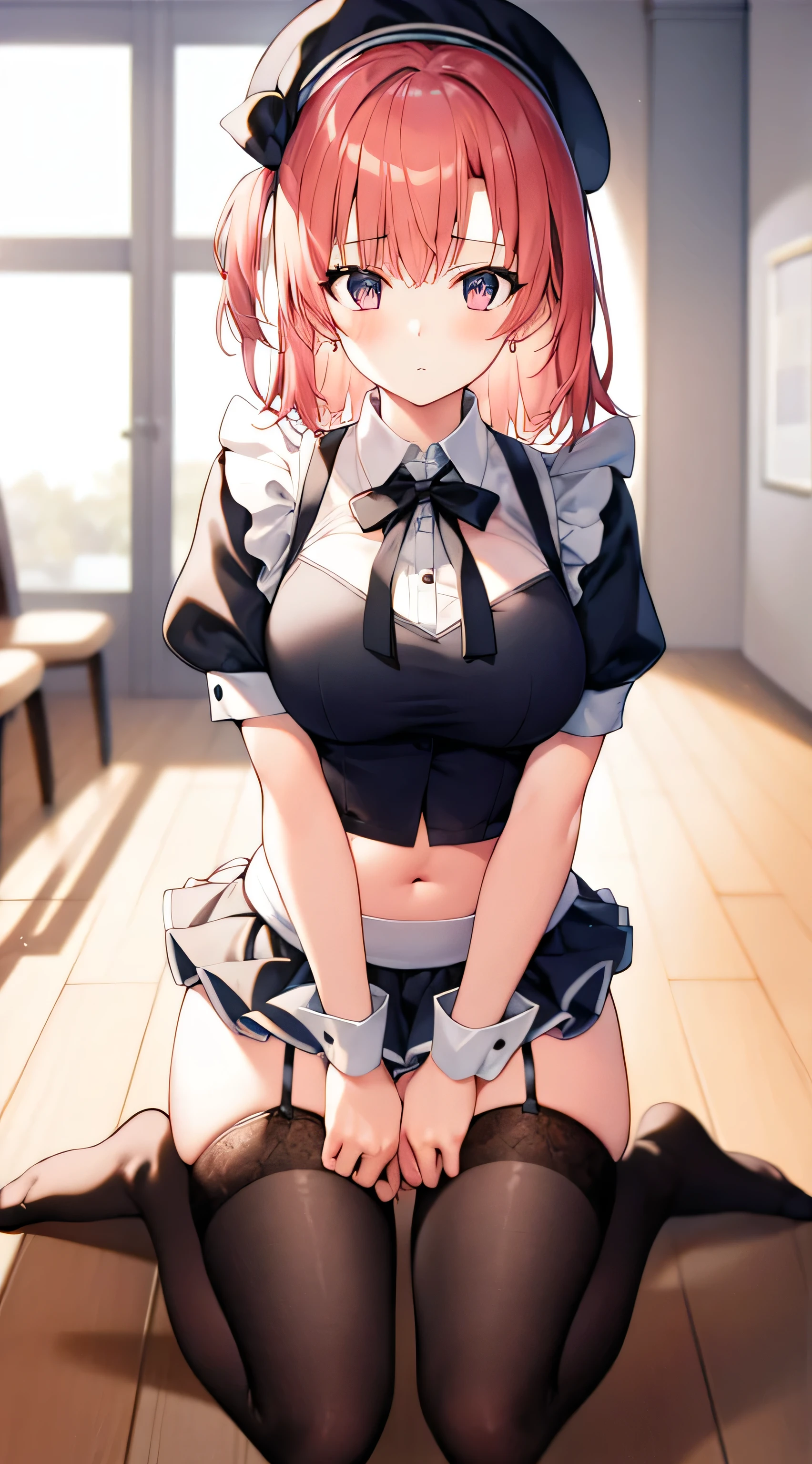 nsfw,((Masterpiece)),((high resolution)),((Best Quality)),Anime illustration,(((1girl))),(wavy hair),(short hair),(pale pink hair color),small ponytail,Red eyes,(Big round eyes),((tareme)),,((loli face)),sm,drunken eyes,((very big breasts)),Short stature,Young,,,cardigan,mini skirt,Feeling embarrassed,Are crying,classroom,thighvibe,vibrator in thighhighs,rope bondage,arms behind back,bound arms,bound breasts,restrained,