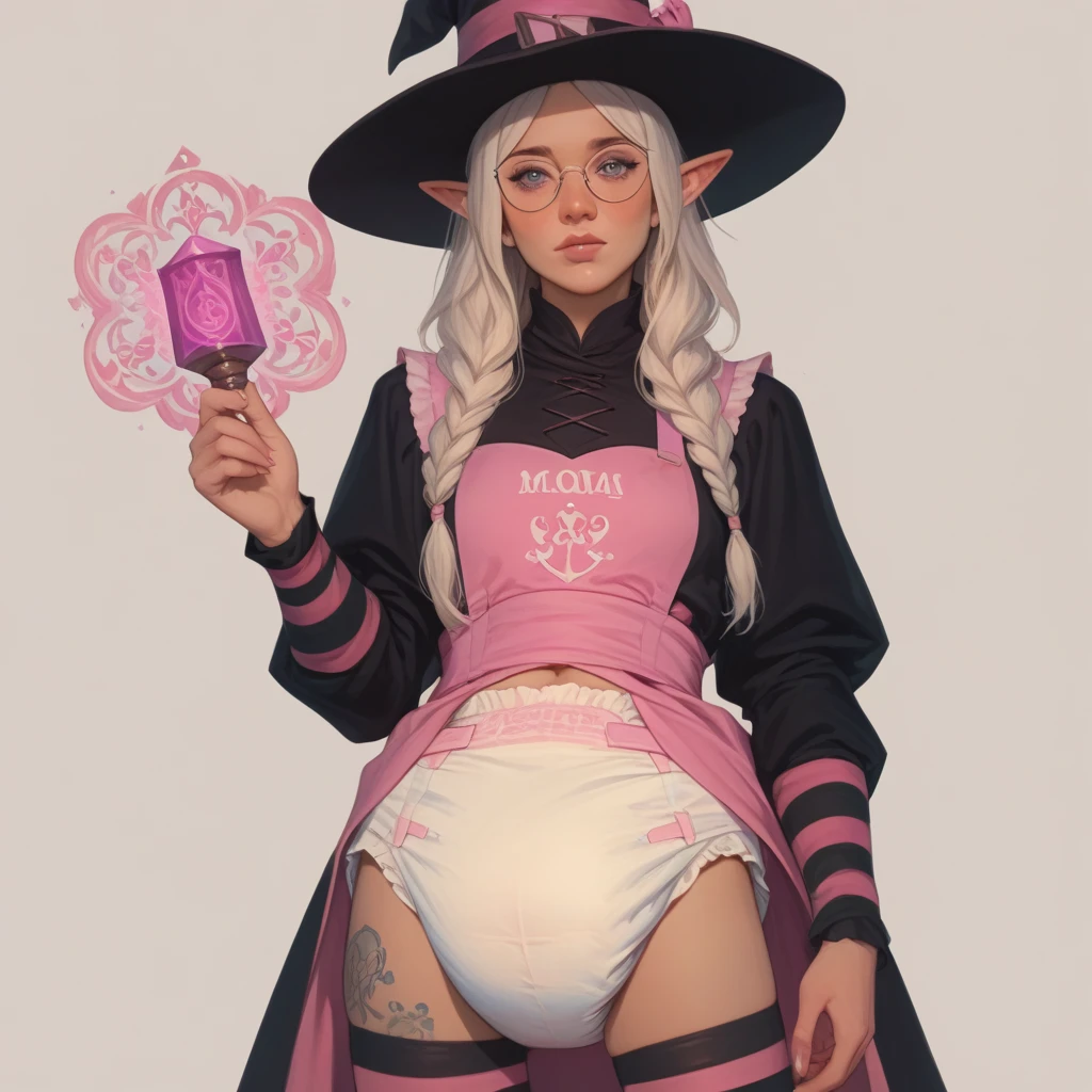 retrato, Young Elven Witch Short White Hair, cuerpo completo, bikini negro oscuro, Cameltoe, puffynipples, Orejas puntiagudas, cuerpo completo, Gothic witch, Dark and gloomy atmosphere, botas negras, Chained Elven Slave Witch, brazos en el cuello piernas abiertas, suelo de piedra, (Mazmorra oscura),
