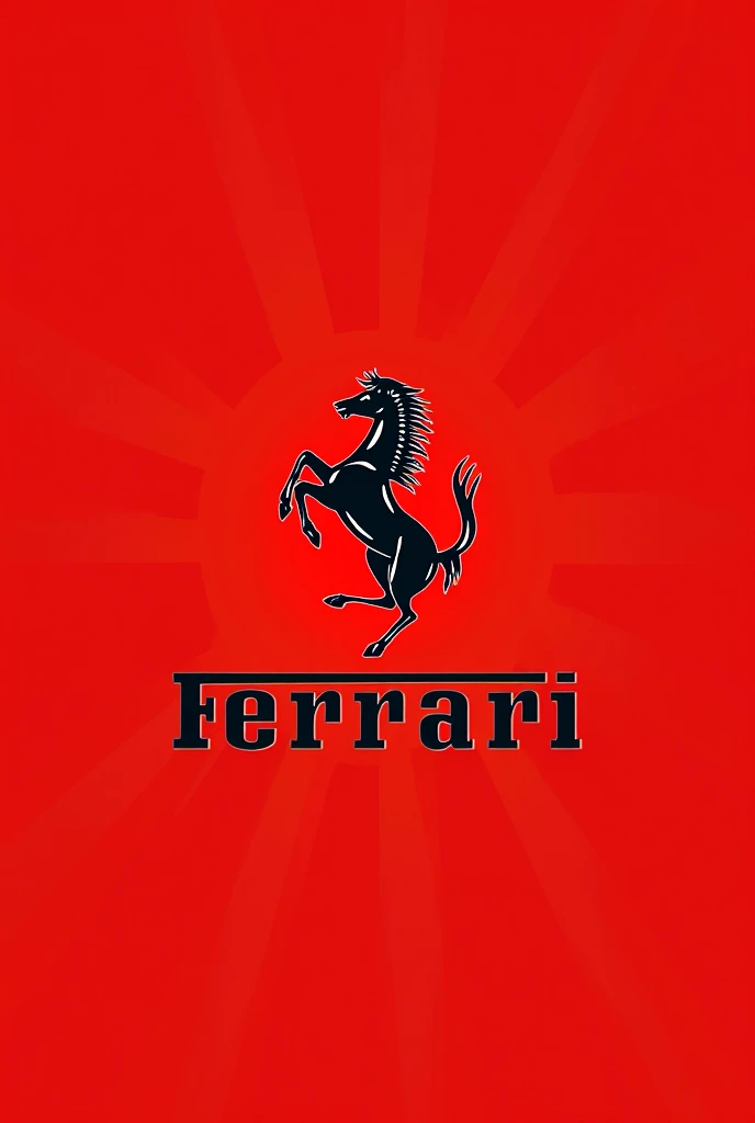 Ferrari logo with the name of team thimingila