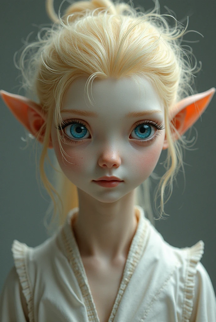 small man, , blue eyed blonde