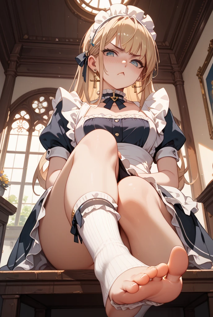 photo realistic, (masterpiece,best quality:1.4),(8k,raw photo,photo realistic:1.2), detailed skin, detailed face,1girl,idol,cute face, , Not Safe for Work, (raw photo, photo realistic: 1.2),
1 girl in, length hair, blue eyes, blonde hair, light smile, ((shiny wavy hair)), (((No panties))), (twat, ute-rus), diadems, (sitting on,spread legs), A pose where can you be seen from below, doress, the bow, the card, gothic dresses, shairband, playing cards, looking at the viewers, shortsleeves, the bow hair, blue shairband, a smile, red blush, hand on own face , Blue Doress, Alice (Alice in Wonderland), Hair Between Eyes, A Chair, ((White frilled legwear)), ((Blue the Bow)), A Throne, Puffy Sleeves, Put Your Hand on Your Cheek, Bangss, Apron Dress, shortsleeves, ((Blue bow ribbon)), long hair, (mini crown), foot out of frame, frilld, white gothic dresses,: q, masterpiece, top-quality, (worn skirt, twat, camel's toe)), not safe for work, , , 14 yo, braided bangs,((puss juice, Sweat, Sweatdrop)), (((spread puss,Not Safe for Work))), ((ure-thra)), {{}}spread twat,nail,grin,(((cunnus))),(((hair of pubis, Not safe for work))),(((spread puss))),(((1girl fingering twat,Not safe for work))),,spread puss-y,
messy room, gothic room, dark atmosphere,(canopy),clutter,(lots of colorful books:1.3),(Miscellaneous goods are placed in a mess:1.3),colorful sphere,(Stained glass:1.3) , Not Safe for work,