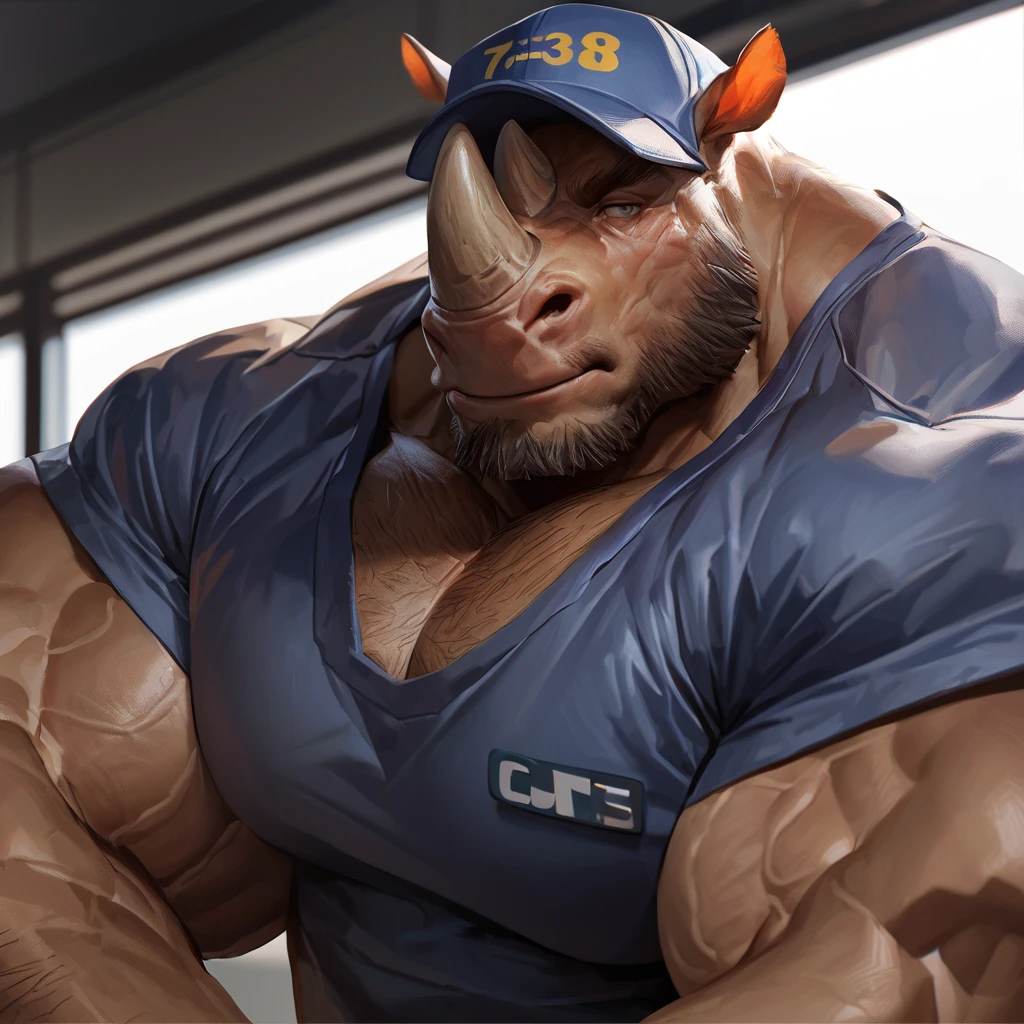 Super muscular boar beastman,(wear a sports uniform),Blindfold,A desperate and distressed look,Mouth wide open with tongue sticking out,Some guys cum in my face,Standing back,Anal Sex,(Surrounded by red and black erect penises),(a large amount of semen on the face and body,:1.4),convenience store,Ejaculate hard