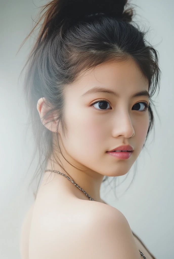 Hyperrealistic art of (masterpiece,best quality,ultra high res:1.1),(photo-realistic:1.1),beautiful face,exquisite face,skin texture,side_light,
looking at viewer,(simple background:1.1),outdoors,1girl,18yo,sweat,from The Knot the movie,
<lora:Vivian_Hsu_XL_0_:1>,vivian_hsu,a hot summer day,bokeh,, Extremely high-resolution details, photographic, realism pushed to extreme, fine texture, incredibly lifelike