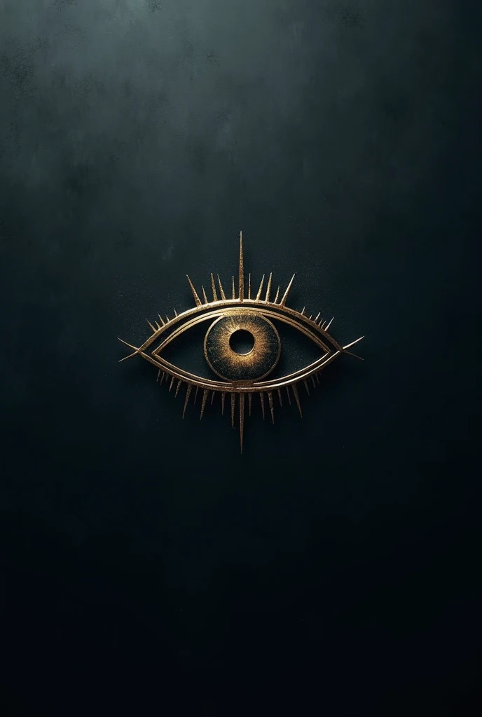 logo design, text logo "ALTAR" above the all seeing eye, 3D, extreme detail, ultra-realism, masterpiece, 4k, square form, cinematic lighting