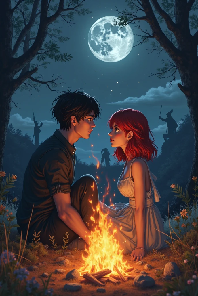 There is a mirror,There is a picture of a girl and a demon in it, Stylized urban fantasy artwork, art cover illustration, Detailed game art, Rob Reay and Kentaro Miura, Fertility illustration, Rob Reay and Kentaro Miura style, Digital fantasy illustration, Official Fanart, Inspired by Tim and Greg Hildebrandt, unearthly art style