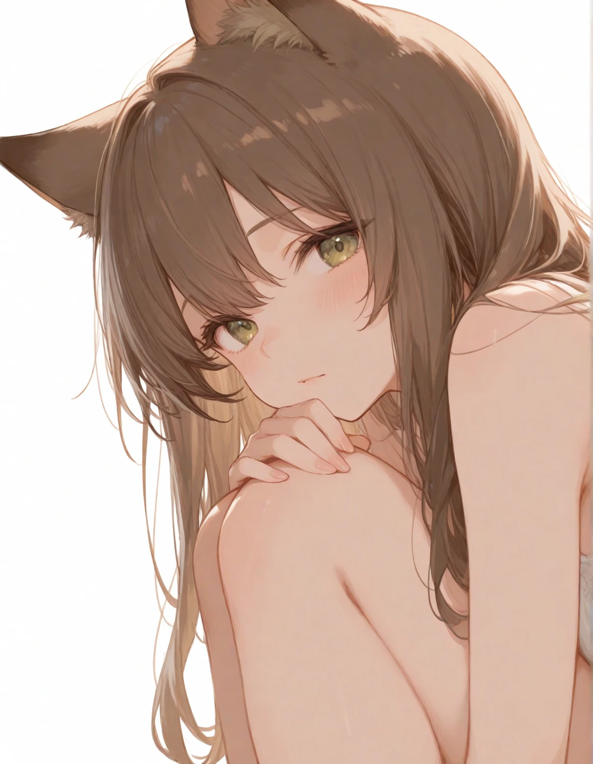 nsfw, (Master masterpiece:2), (((extremely fine and beautiful))), (16 K:2), (spread legs, completely nude:1.6), (one girl, lying on the bed:1.6), (medium large breasts), (Nominal body type), (Glamorous:1.4), (pussy, nipples:1.6), (cute little)、(embarrassed:1.8), Correct anatomy, Good anatomy, (((The ultra -The high-definition))), (Ultra HD)、(highly detailed)), ((Very detailed and beautiful)), ((Very detailed and beautiful)), (luminism)), ayayunda risu, squirrel girl, (squirrel ears, squirrel tail:1.5), beret, squirrel ears, squirrel tail, leaf hair ornament