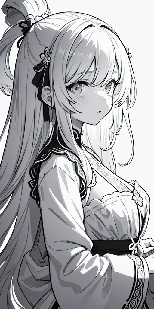 impasto,((((1girl)))),Metaverse,original,((an extremely delicate and beautiful)),(cyan theme),((intricate detail)),((((ultra-detailed))),((illustration)),(((masterpiece))),((extremely detailed CG unity 8k wallpaper)),highlight,sharpening,detailed face,((Perfect details)),(binary numbers),Science fiction,sense of digital,cold light,((data in the eyes)),((data adorns hair)),0 and 1 code,digitization,Running data,system screen,mathematical equation,young girl,(solo),(yubao), lineart, monochrome, <lora:animeoutlineV4_16:1>