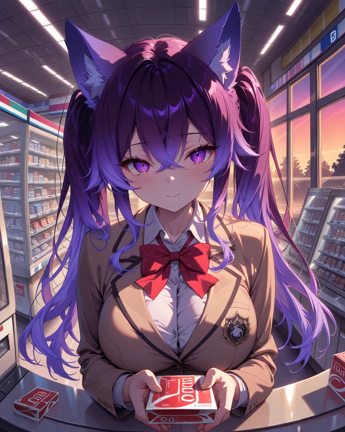 One girl 
