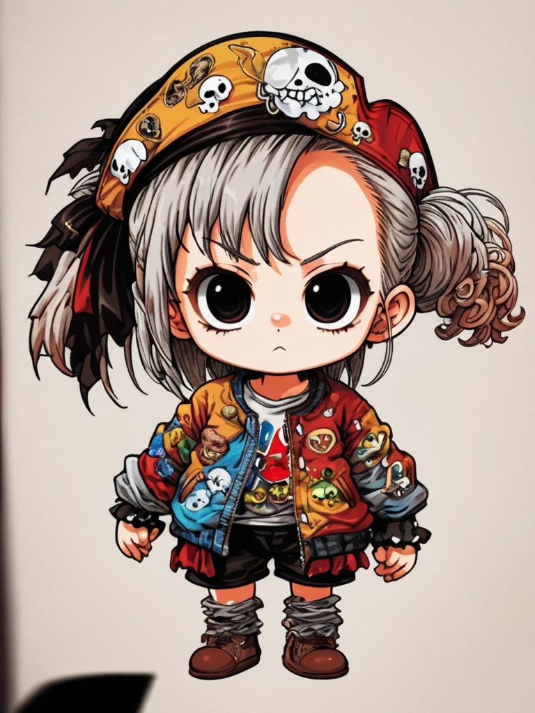 On a bright red campus"YES"Character、[(white background:1.4)::5],(chibi:1.3),bottle bottom,lampstand,pedestal,platform,(fine food:1.8)