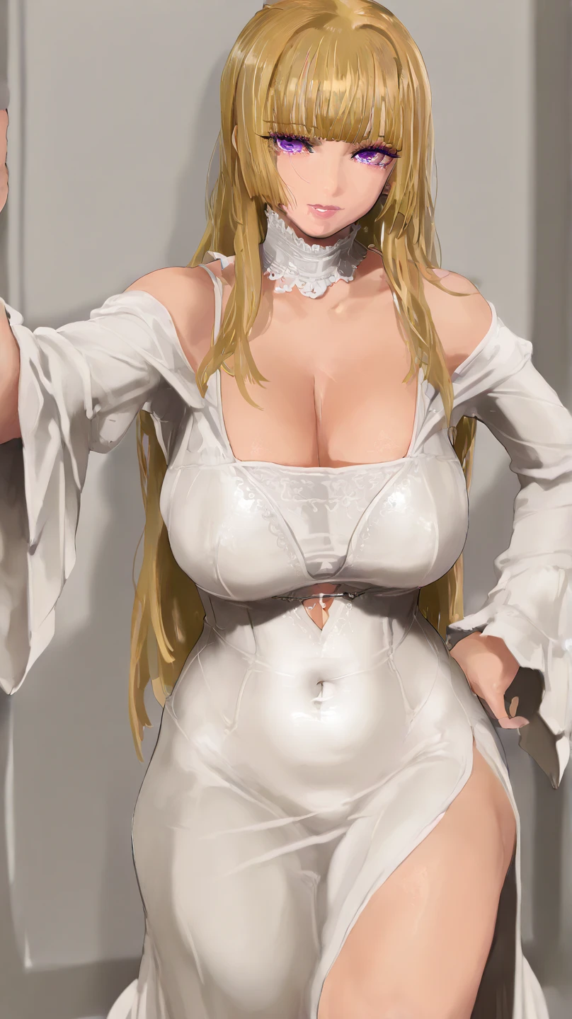 (Random Fighting Pose:1.5),extreme close up,movie-like scene,fantasy art,best image quality,hyperrealistic portrait,(8K),surreal,最high quality,high quality,High resolution,fine texture,high detail,beautiful details,Detailed,Highly detailed CG,Detailedテクスチャー,realistic facial expression,masterpiece,before,dynamic,bold,1 girl,super dense skin,curve,small,beautiful breasts,big breasts,white skin,pointed chest,erect nipples,(super thin hair),(super soft hair),(ultra straight hair),long flowing bangs,very light coppery amber hair,hair above one eye,Japanese clothes with armor