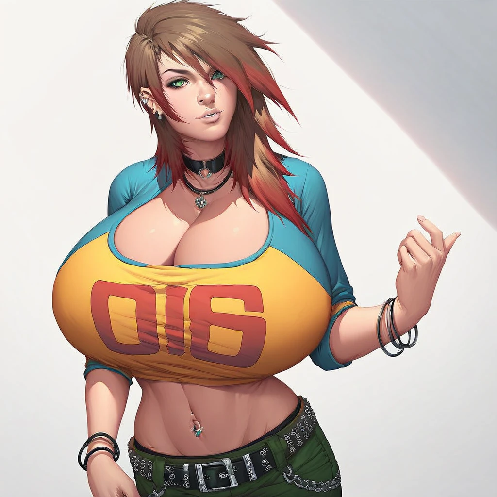 from street fighter,(big breast:1.5),dynamic poses, 