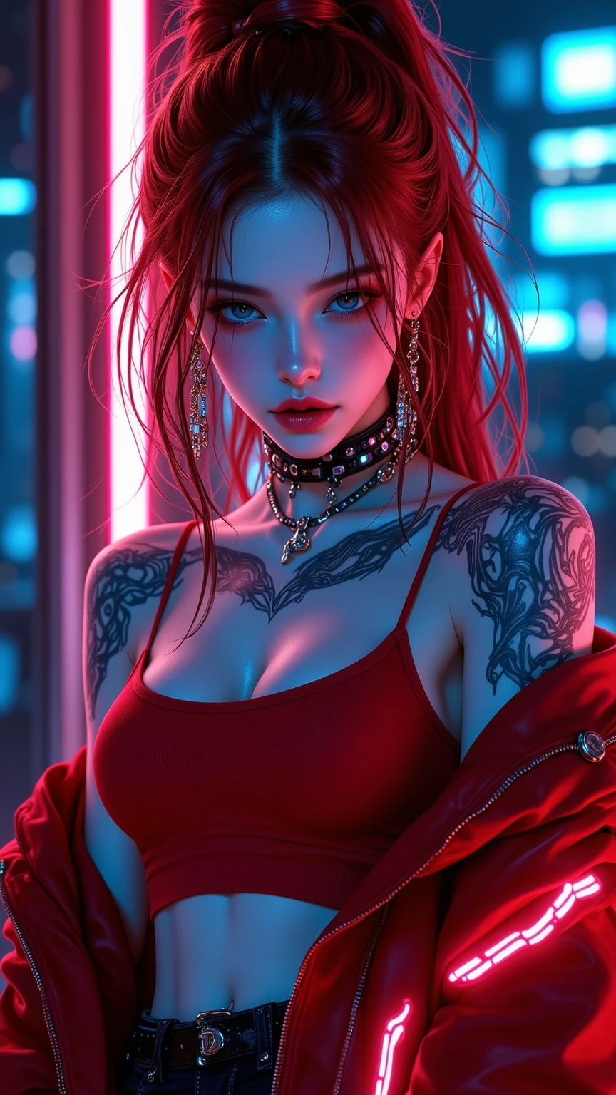 (masterpaintings:1.2,Best Quority),realisticlying,(Real pictures,Complicated details,depth of field),(1girl,独奏),makeups,lips parted,highly details,Perfect face,(seios gigantescos:1.4),Nipples can be seen,(skindentation ), Thick thighs, Wide hips, big breasts thin waist, Tall, Coral lip, redheadwear, red - eyed, a horsetail, Sweat-soaked sailor suit, did not wear underwear,Panties hang over the knee,Place your hands on the wall,Wearing a metal collar,(Less meat covering),(perspired:1.2), (nasse), It's dripping all over,sexy cleavage, blush on,Dirty toilets,Urine flowed out of the panties,be desperate,unhelpless,Forced,mortified,shylily,resist,Yig,streaming tears,The eyes were lost,The perspective is on the chest,Stick out your tongue,droolng,siting on a toilet,Toilet,8K rendering,4K分辨率,Cinematic,Unreal Engine rendering,Cryengine rendering,Octane rendering,Blender rendering,vista de topo,Precise proportions,true proportions,cold light,Neon lighting,Cool-colored,realisitic,INS trends ,His face was flushed,tears, tear drop, (torn laundry:1.5), (wetclothes:1.4), exposed bare shoulders,Voyeur panties! --auto