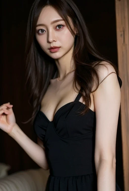 (32K:1.9, Highest Quality, masterpiece, Ultra High Definition ), 完Perfect Anatomy, is anatomically correct,（perfect dynamic composition), (Highly integrated details:1.3), ( very high resolution :1.2), very well detailed, Beautiful faces and enchanting poses:1.5), (  super realistic skin  :1.2), Highest Quality, 16k image quality,Perfect Anatomy, perfect fingers, sensual gaze、Delicate fingers , detailed eyes