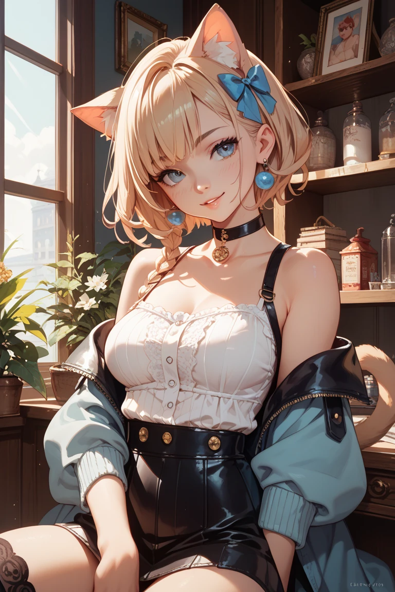 (super flat, flat shading, flat color:1.1)、(magazine cover)、An illustration、(beautiful platinum blonde hair、short hair、American boyish girl)、thighs open、smile、Draw so that the crotch cloth of the beige underwear is visible..、Skirt flip、((A torn and tattered denim skirt、beige panties))、choker、When I look through the viewfinder、bracelet、thigh strap、body painting、head tilt、8K resolution、intricate garments、intricate details、1 girl、alone、blonde、Are standing、cowboy shot、arm at side、mini skirt、detailed panties、((from behind、hind legs、heart cutout、hip incision))、volume lighting、soft light、bright、neon、Bright colors、watercolor painting、My neck is broken、camel toe、huge tit、Nipple Puffs、cleavage、Plump、Super big breasts、super big butt、buttが大好き、Tattered hot pants、butt、butt、Break