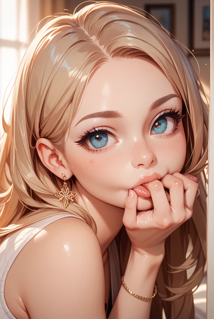 (16yo girl lying down and reaching out to the viewer:1.7), multicolored eyes,(high detailed face),beautiful detailed eyes, detailed lashes,((multicolored hair:1.7,((platinum)) blonde hair,)),((double chinesse hair bun )),((very beautiful breast/big tits)),  miniskirt , sexy  dress led, dynamic perspective, looking at the viewer,masterpiece, best quality,  Ultra-precise depiction, Ultra-detailed depiction, official art,ulzzang,highres, (extremely beautiful face),(expressive face),(high detailed face),beautiful detailed eyes, detailed lashes,(shiny skin), beautiful makeup,((very toned slim body)),(blushing face erotic),(((nice hands, perfect hands))),((very beautiful breast)),toned butt, toned legs, toned abs,toned thighhighs,looking at the viewer,nice hands, perfect hands, perfect 5 fingers, perfect ???????, beauty bone, anatomically correct, perfect limb,