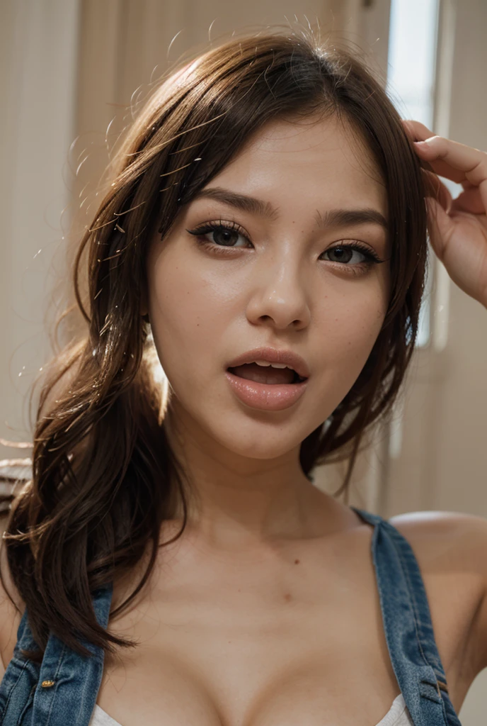 (beautiful detailed eyes:1.1), (drooping eyes:1.05), (beautiful lip:1.1), (beautiful tooth:0.8), attractive, (ultra high res:1.1), ultra realistic, (highly detailed:1.1), (:1.5), (screaming:1.05), (tears:1.1), (sex:1.35), (blush:1.1), (from above:0.9)