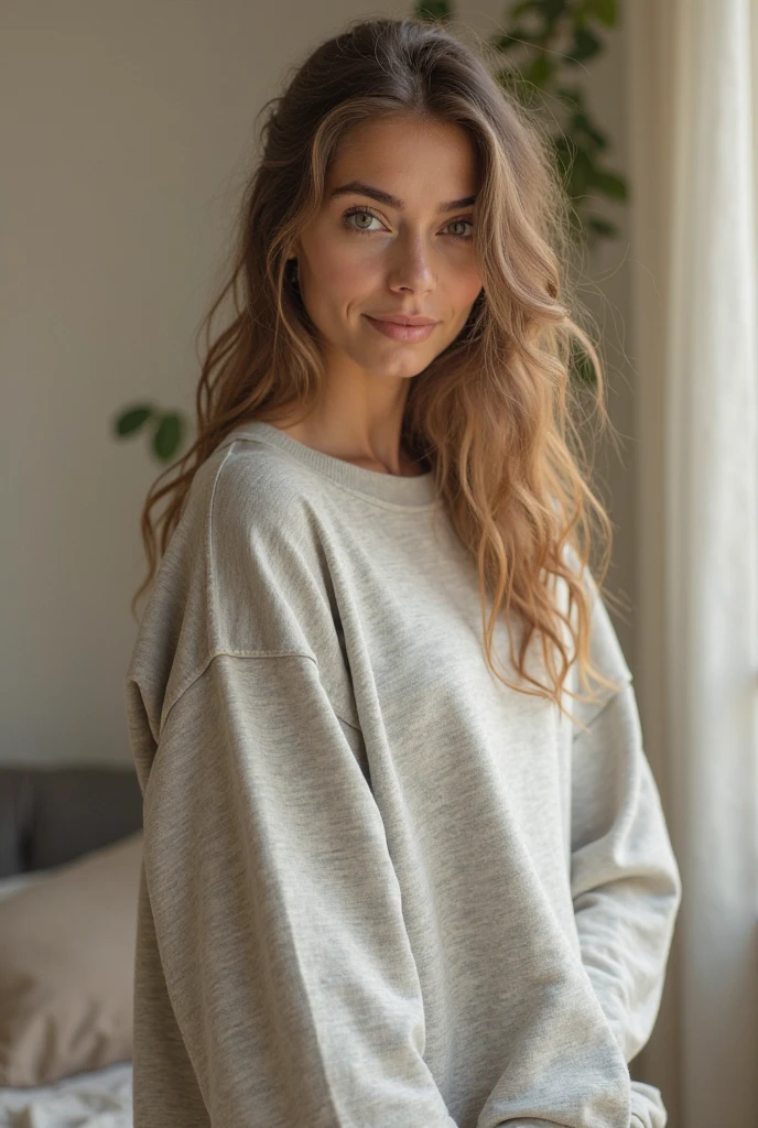 1 chica,sweater,Fondo blanco,