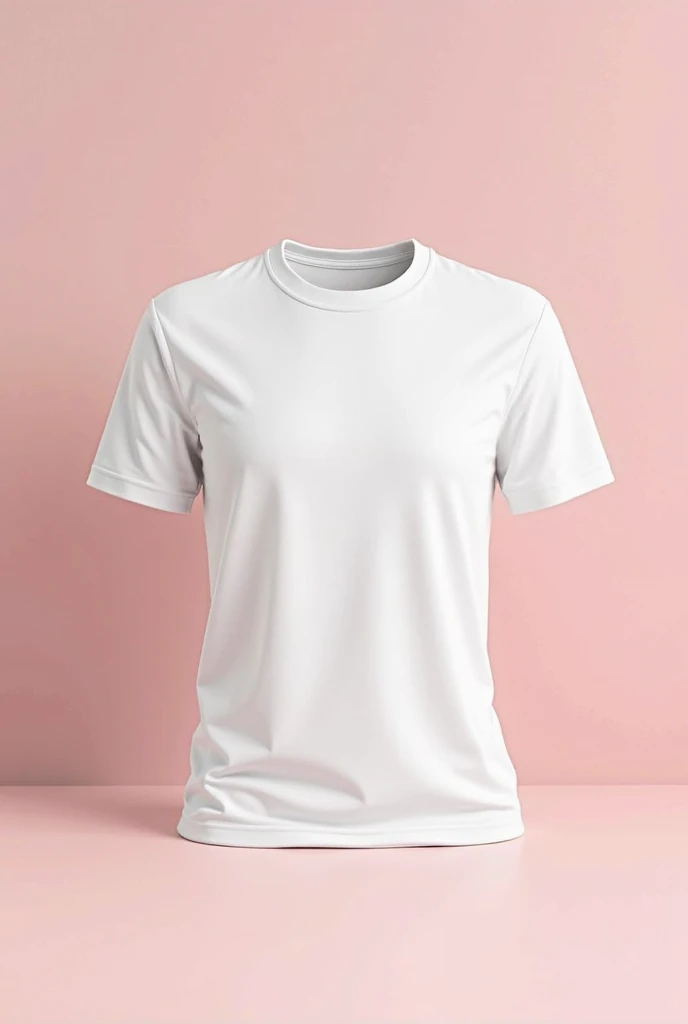WHITE T-SHIRT MOCKUP STYLE WITH AMAZING PASTEL COMBINED BACKGROUND