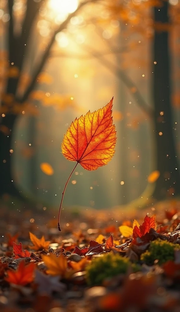 Dancing leaf