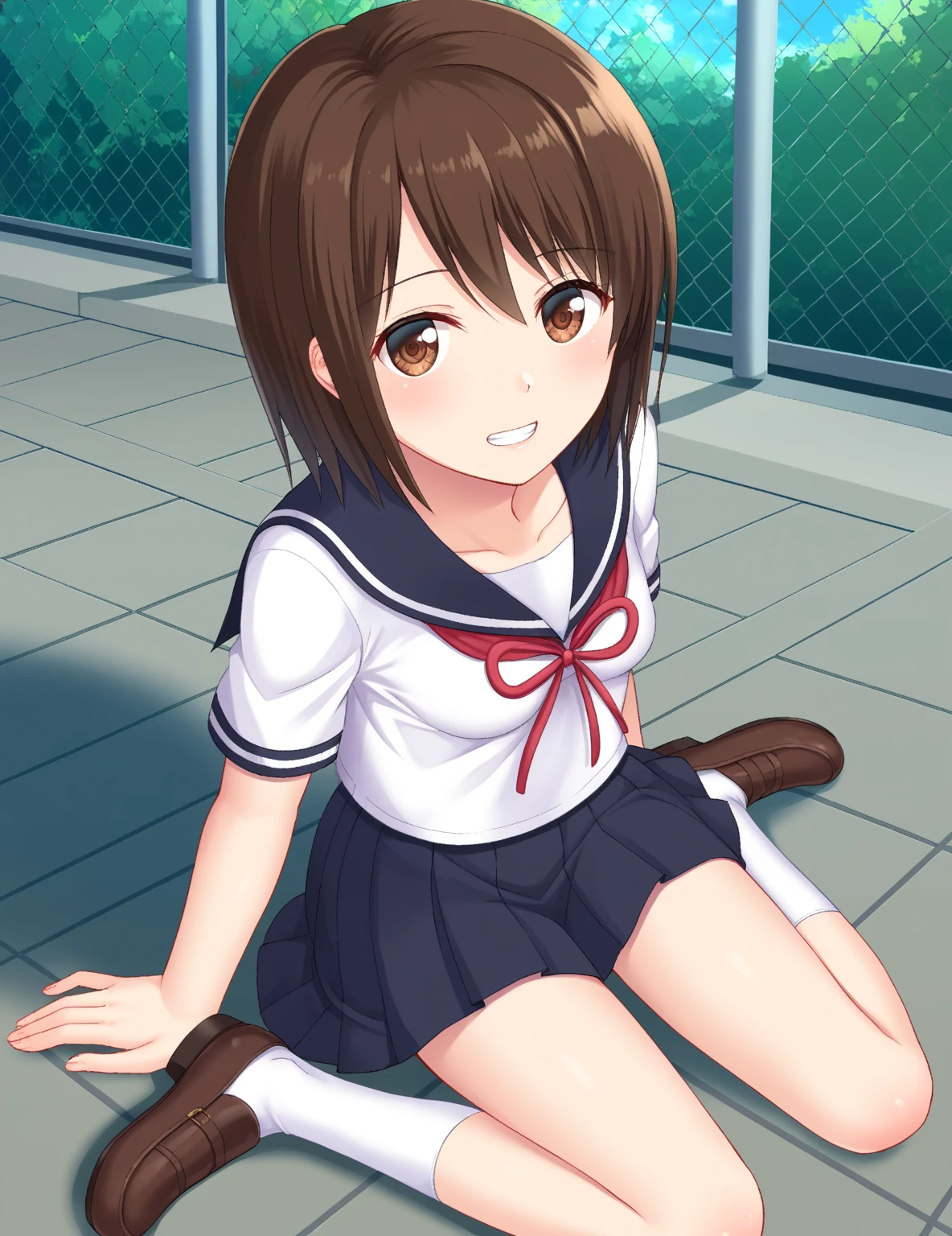 masterpiece, Highest quality, Nico_Yazawa,High resolution, 1 Girl, alone, Brown Hair, short hair, Twin tails、Purple eyes, , , (Cleavage)、(Beautiful thighs), Carrying a red backpack, (randoseru backpack:1.2) Sweaty、Thick thighs、Highest quality、4K、One girl, 8-year-old, change, cute, Grin, (Surrounded by men in the park))、、Thick thighan with his penis out, Surrounding the girls、Semen from the penis、Bukkake、Bukkake、(Bukkake)With projectile、Blowjob、Lots of passersby、Embarrassing顔、Low length、、、Handjob、Old School Swimsuit、、Spread your legs、(Embarrassing,blush:1.3)(Handjob)(Blowjob)Many male passers-by、A lot of men