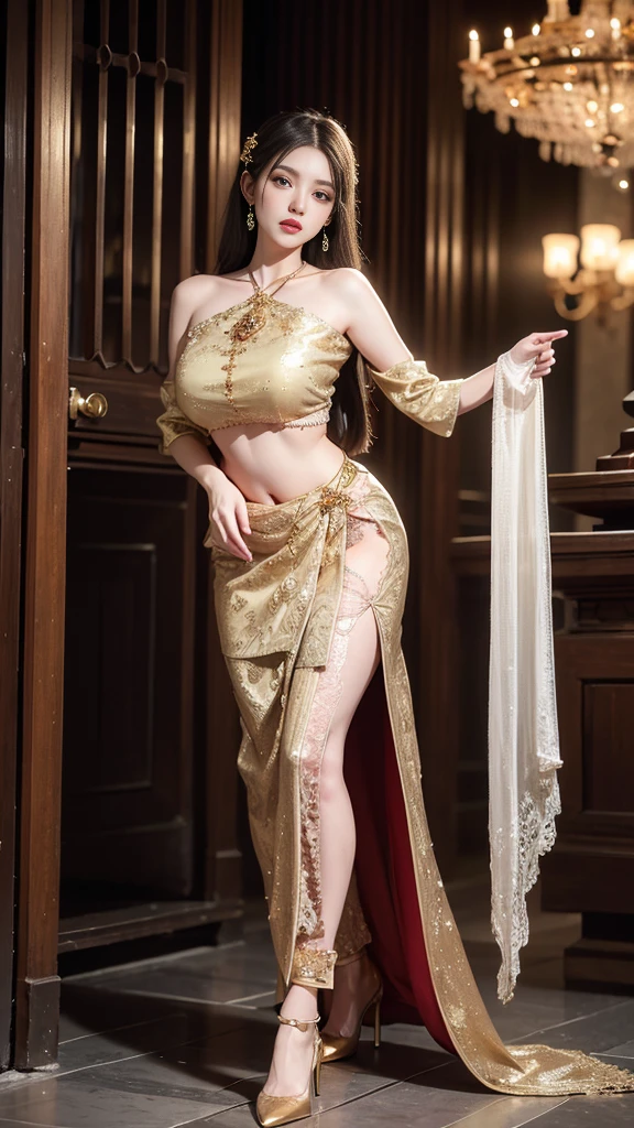 ((1lady, Balinese kebaya)), ((Balinese kebaya)), ((Standing on the road)), zoom camera in the crotch, angle from selfie), looking to the behind, very smile, blushing, ((background new york cityscape)), distressed, reluctant, glare, (sexual arousal:1.5, ) , NSFW, 8k, RAW photo, masterpiece, absurdity, top quality, high resolution: 1.1, ultra-detail, hyper-realistic: 1.4, realistic, photorealistic: 1.3, cinema light, film grain, closeup, full body, depth of field, eye focus, young, 85mm lens, f/1.5, Professional lighting, portrait, photon mapping, radiocity, physically based rendering, transparency, soft light, realistic face, realistic body, realistic skin, clean: 1.8, silky golden shiny blonde hair, Shiny silky straight hair, hairstyle to match the trend of Japan in 2023, Big tits: 1.2, blusher, good style, (very dark lip gloss, bright red lipstick, so many eyelashes, blue eyes, pitch black eyeshadow big tits), company, camel toe, long legs, PureErosFace_V1: 0.8, dynamic pose