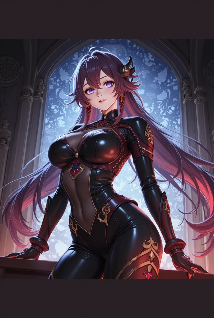 junkotvv como rosariadef rosariarnd rosariafreespirit pelo pelo largo (ojos rojos, orejas de gato) big breasts hair ornament jewelry hair between eyes,Hija，chica adolescente，teardrop，llanto，desgarrado，correa de cadena，behind the arm,kneeling down，encadenar，bdsm，coletas altas