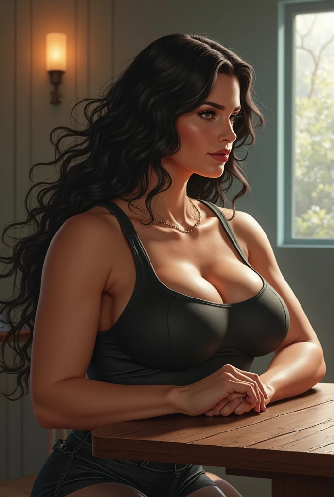 masterpiece:1.5, photo shot focused on legs, posing down on all four, gorgeous African 1supermodel, perfect face, big beautiful green eyes, (((Water Gloss lips))), Chanel makeup, (shiny dark skin), dark skinned, (narrow waist:1.4), (((Huge SAGGING Natural Breasts:1.7))), (((hourglass body shape))), ((wide hips:1.8)), (thick thighs), fit, muscular legs, six pack, muscular body, (taut and well defined body), (((sheer micro bikini))), cleavage, mystical atmosphere, Intense blue aura, Intense red aura, (best quality:1.2), absurdres, intricate details,((vivid long black hair in a French braid)), , (highly detailed skin:1.2), smile expression, (dynamic standing pose), bent over at the waist, arched back. protruding buttocks, attractive, Highly realistic, brown skin, beautiful, ultra realistic skin, skin very elaborated, direct gaze, living room, red starry sky background, depth of field, magic, (RAW, analogue, Nikon Z 14mm ultra-wide angle lens, award-winning glamour photograph, ((best quality)), ((realistic)), skin pores, subsurface scattering, high-res, detailed facial features, high detail, sharp focus, smooth, aesthetic, extremely detailed, (extremely detailed eyes, extremely detailed iris), extremely detailed hair, extremely detailed skin, extremely detailed clothes, octane render, photorealistic, realistic, post-processing, max detail, realistic shadows, roughness, natural skin texture, real life, ultra-realistic, photorealism, photography, 8k UHD, photography, hdr, intricate, elegant, highly detailed, sharp focus, stunning, beautiful, gorgeous), realistic, masterpiece, highest quality, movie still,