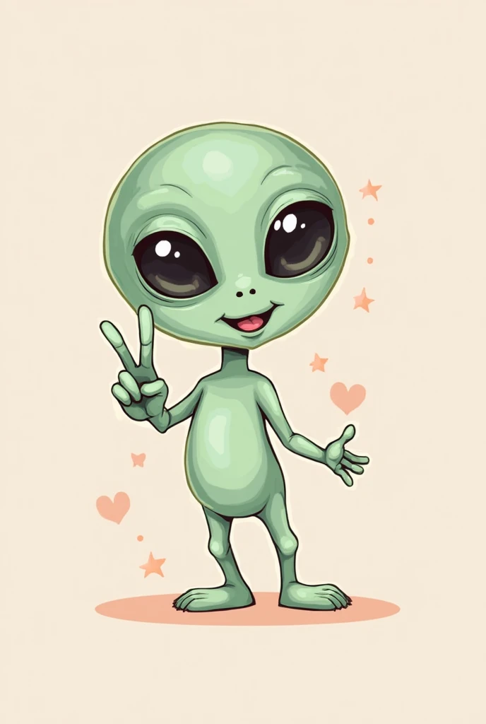 create a print for a black t-shirt, with alien image 