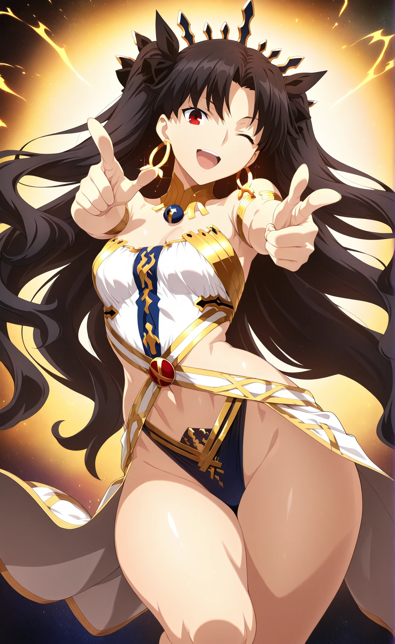 Amazonas (people of Greek mythology), seductive smile, blush, angry, armpits, sweat, wet,