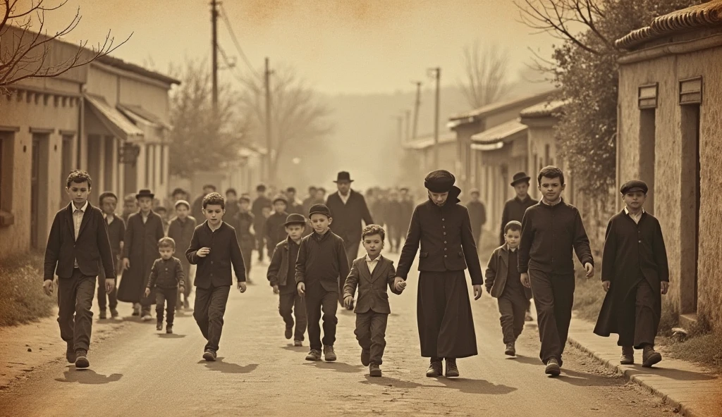 male,female,child,Foreigners,French,Cat,old,Sepia,era,young,whole body,Life-size,Classic,family,Head to foot、