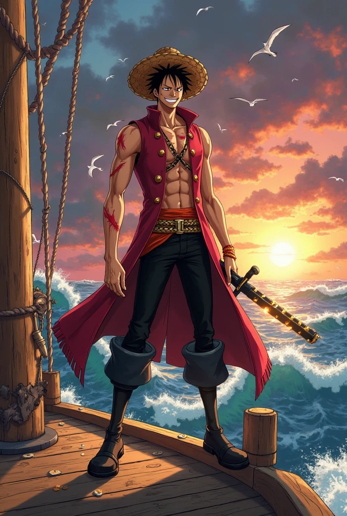 Felix from Stray Kids as a One Piece character 