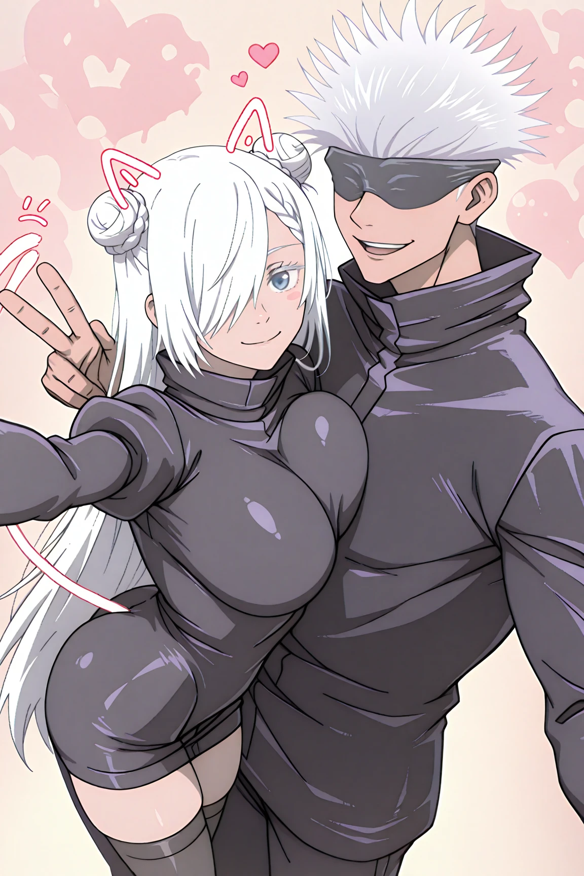 extremely detailed CG,unity 8k wallpaper,beautiful detailed eyes,perfect anatomy,novel illustration,high resolution,ultra-detailed,masterpiece,super detailed skin,score_9, score_8_up, score_7_up, source_anime,height difference,{{{hug}}},1boy is faceless male, 1 girl, {{{epsilon}}},spoken heart,elf,{blue heir}, two side up,long heir,flat chest,{{muscular_girl}},gleaming skin,blond hair, full body Shot, zofa belt, chest jewel, forehead mark, black gloves, black boots,zofa bodysuit,latex mask,kissing his face,ahegao, {{bald faceless male}},hetero,reverse upright straddle,face to face ,intercourse with a man,vaginal penis,cum,bedroom