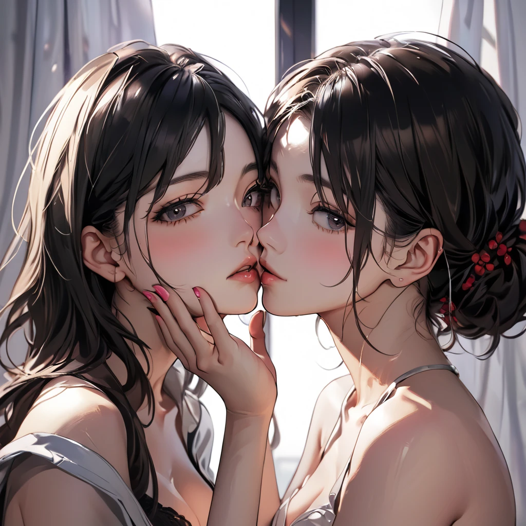 [distinguish　　　:999] rating_explicit ,
[Fixed text必須:999] score_9, score_8_up, score_7_up, (photorealistic:1.2),
[Fixed text　　:999] young 2 females and faceless male, multiple girls,focus on  face,(semen cover on face:1.1)1boy election foreskin,
[Hair Color、Skin color :999] lowtwin tail hair,
[eye　　　　:999] highly detailed beautiful eyes
[face　　　　:999]
[make　　　　:999]
[eye線　　　:999] dynamic angle,(close eyes)
[place　　　:999] in restroom, females next to urinal,
petit body, narrow waist
(idol costume:1.5)

happy, sitting on floor,(top down view:1.2)(open mouth:1.5)(tougne out:1.5)
(2 females cheek to cheek:1.7), (side by side:1.7),(from above:1.2),

[A grin on his face　:999]
Not much skin exposure,
(fullbody:1.3),

point at her own mouth,
Angel ring hair Lustrous hair
public_toilet, background
raw lighting, overexposed, harsh flash