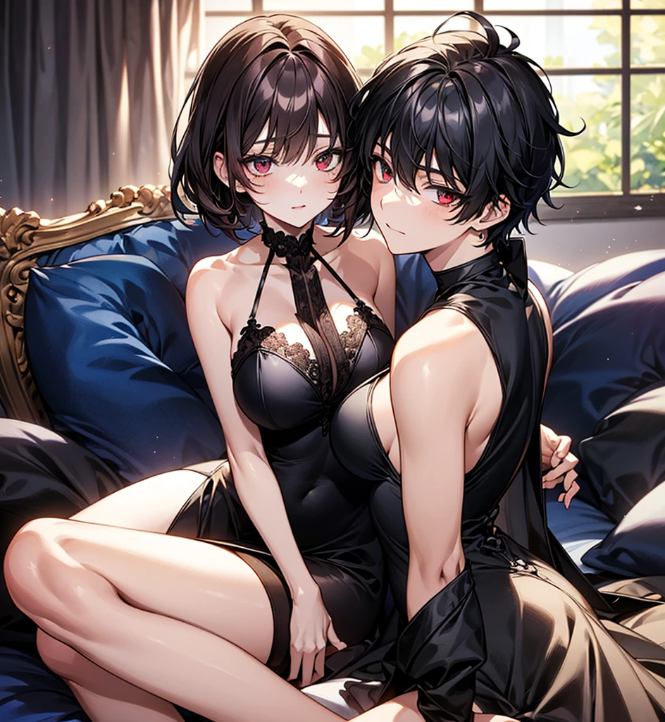 Two lesbian lovers are pressing against tofu,Beautuful Women,full bodyesbian,nakeness,MMD,SM,Thin leg,big breasts thin waist,Bigchest,tmasterpiece,high high quality,16k