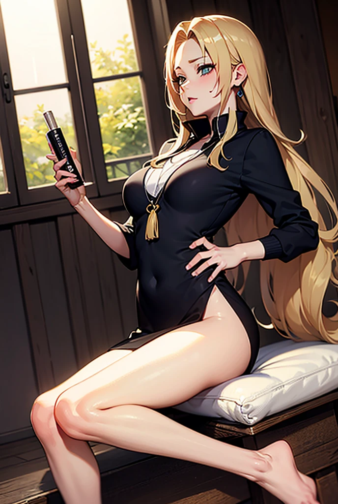 lying on sofa, sideways back, (view from above), de bruços, empinando a bunda, top view, (masterpiece, best quality:1.4), absurdres, highres, ultra detailed, beautiful, (secretary), (perfect face, detailed face, beautiful:1.3),(natural breasts, cleavage), collarbone, fingerless gloves, gloves,spaghetti strap top, black pencil skirt, tight, over the knee skirt, hat, elegant secretary outfit, thighhighs, thick thighs, thighs, multiple belts, More detailed 8K.motor irreal:1.4,UHD,La mejor calidad:1.4, fotorrealista:1.4, textura de la piel:1.4, obra maestra:1.8,obra-prima, mejor calidad,objeto Objeto], (detailed face features:1.3),(manos detailed)