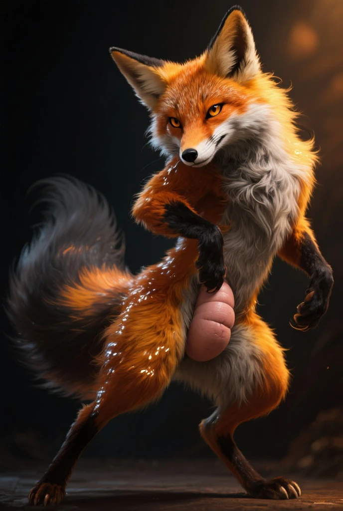 Hyper-realistic solo shy innocent cute youthful baby-faced: 1.6, embarrassed 1.5, naked light brown hair, slight frame, skinny build, single pair of fox ears, ((shy 1.6, nervous 1.7, aroused 1.3, flustered look 1.8)), panicking, blushing 1.7, smooth body, humanoid vulpine brown-furred eevee toddler boy 1.8, ((completely brown fur 1.9)), (massive thick hyperpenis 1.9), (huge swollen engorged balls 1.8), hands masturbating penis. 4k, masterpiece, AS-youngest, erect , syurostyle, underside of glans 1.5, art by dagasi, massivepenis, genitals bigger than torso, toned abs, mouth open in surprise 1.3, shocked look, lidded eyes, hock, (detailed muscles 1.2), beautiful detailed eyes, cute face, (obscenely large genitals 1.7), eevee tail 1.4, leaking urethra, long penis, erect nipples, teary-eyed 1.2, big cute brown eyes 1.5, beautiful youthful face, cute eyebrows and boyish face, extremely slim twink-like femboy physique:1.8, caught while bathing naked in hot spring, skinny hips: 1.3, super horny look 1.3, ahegao, lidded eyes, starry night sky, sakura blossoms