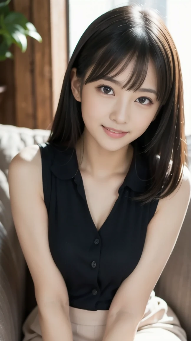 (((squat, Leg spread, whole body, White one piece dress, She lifts her skirt to show her lacy panties to the camera))),(masterpiece, highest quality:1.1), (8k, RAW Photos, Photorealistic:1.2, f22), (Shiny skin), Detailed white skin,Long Hair, ponytail, Small face, Detailed face, Fine grain, double eyelid, Big eyes, smile, Intricate details, One girl, 18-year-old, Japanese, cute,high school girl