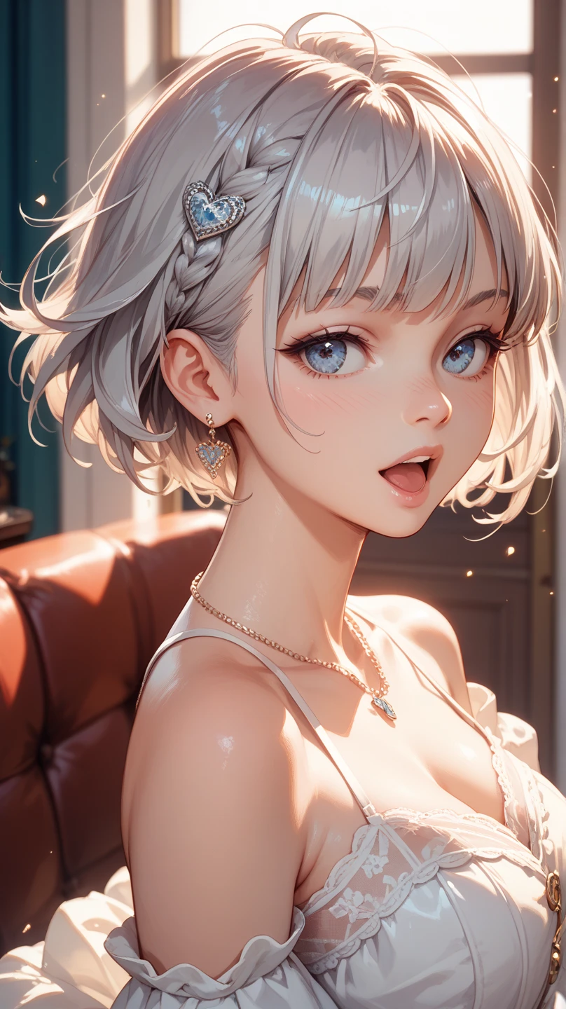 Elfgirl (Komi-san-Elsa frozen Disney tinkerbell Disney mezclando modelos .) (ultra FUSION of white and pink hair) Highly detailed CG unity 8k wallpaper, style shot, complex, high detail, dramatic, highest quality movie still image, very detailed, masterpiece, best quality, character design, Elsa, Elsa from Frozen,Komi-san tinkerbell Disney fusion (( Dark style)), realistic ultra-detailed rendering style, natural light, sharp character design, (hard focus, 8k), (((natural skin texture))), 8k textures, soft cinematic lighting, adobe lightroom, dark room, hdr, Sophisticated, Elegant, Rich Detail, Sharp Focuilm Look) )), Soothing Tones, Detail Frenzy, Intricate Detail, Super Detail, Low Contrast, Soft Film Lighting, Dull Colors, Exposure Blending, HDR, Fade, 35mm, f/1.4, ISO64, f16, 25 sec.