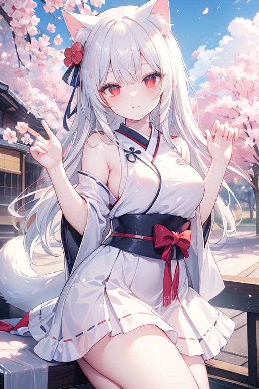 (best quality, masterpiece), 1 girl, centaur, It takes, White skin, Japanese  , exposing the abdomen,belly button t-shirt, beautiful girl perfect wolf photo, perfect wolf photo