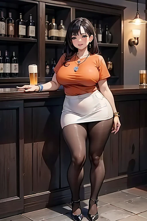 pp clothes(((Woman leaking urine)))、Surprised expression、Very large breasts、Exposing breasts、wet jeans、White shirt、Sweaty(((NSFW、Naughty pictures)))