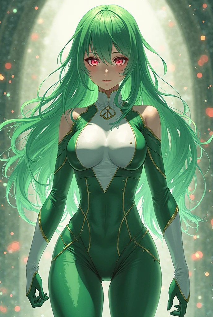 generate an art of many green liquids corroding the body of the character ulquiorra from the bleach anime