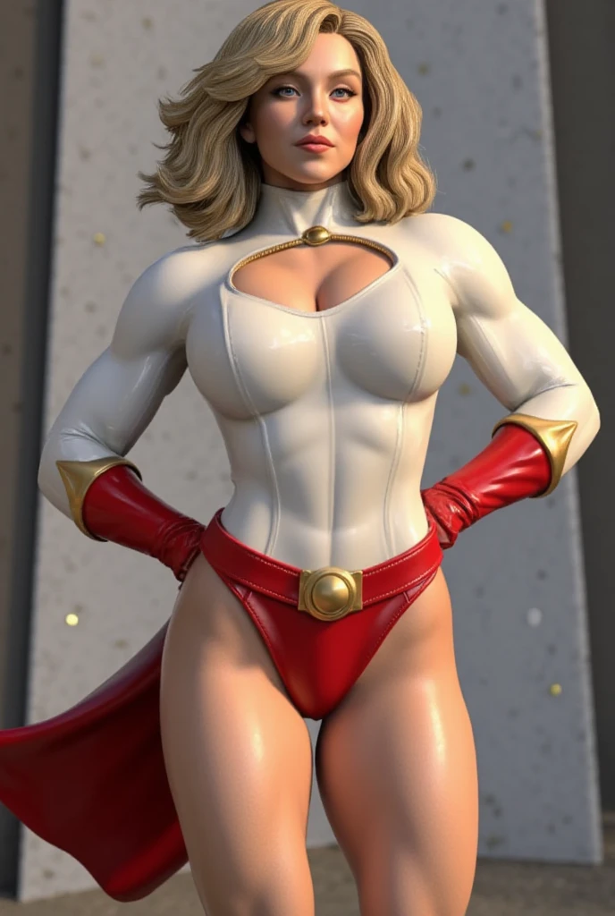 Nude,Power Girl DC