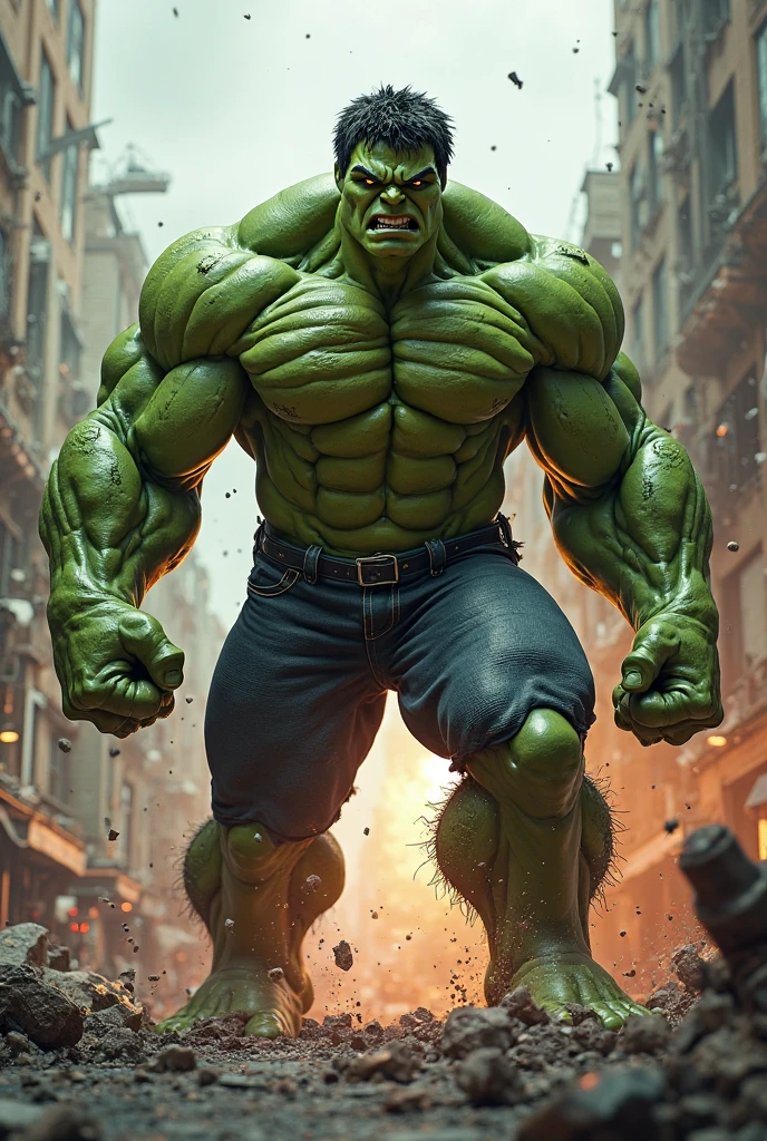 Hulk with his panis